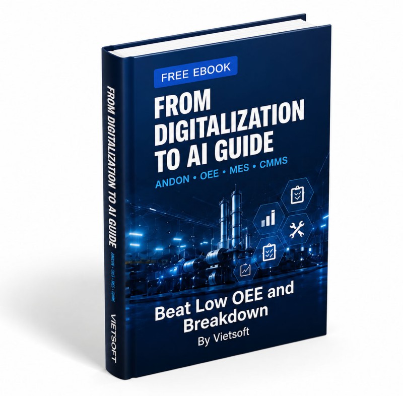 E-book From Digitalization to AI - Vietsoft Smart Factory Solutions