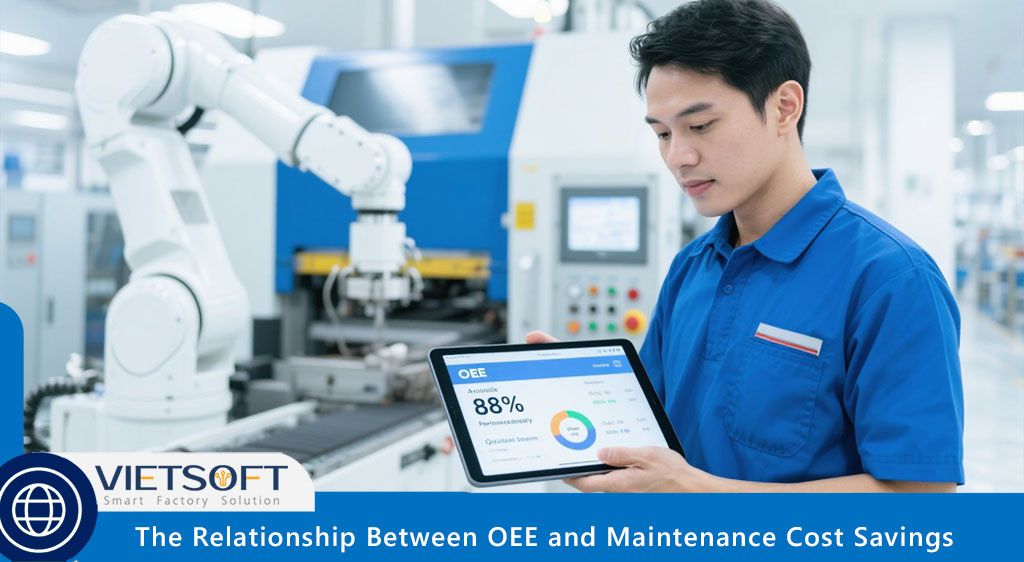The Relationship Between OEE and Maintenance Cost Savings