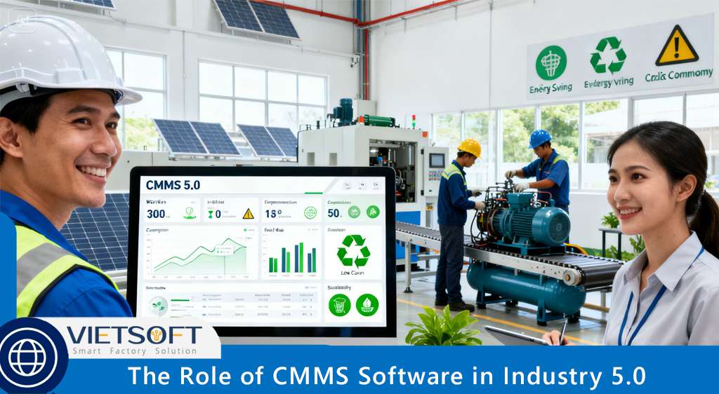 The Role of CMMS Maintenance Management Software in Industry 5.0